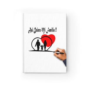 Journal - Ruled Line, "Asi Quiero Mi Familia Collection"