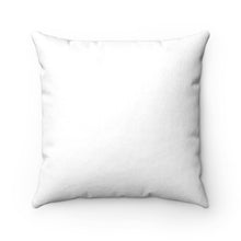 Faux Suede Square Pillow, "Asi Quiero Mi Familia Collection"