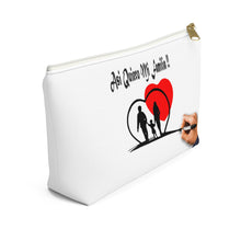 Accessory Pouch w T-bottom, "Asi Quiero Mi Familia Collection"