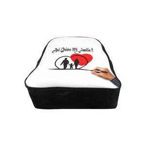 School Backpack, "Asi Quiero Mi Familia Collection"