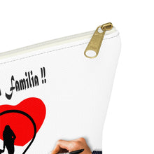 Accessory Pouch w T-bottom, "Asi Quiero Mi Familia Collection"